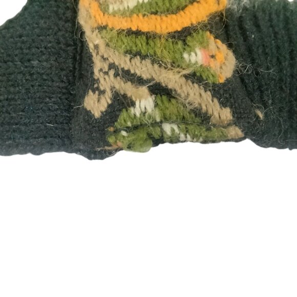 Vintage 80s Nordstrikk Knit Wool Cardigan Sweater Nordic Pewter Clasps F… - Picture 10 of 12